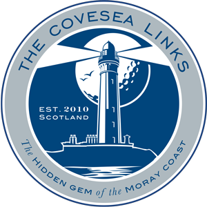 Covesea Links Golf course near Moray coast.