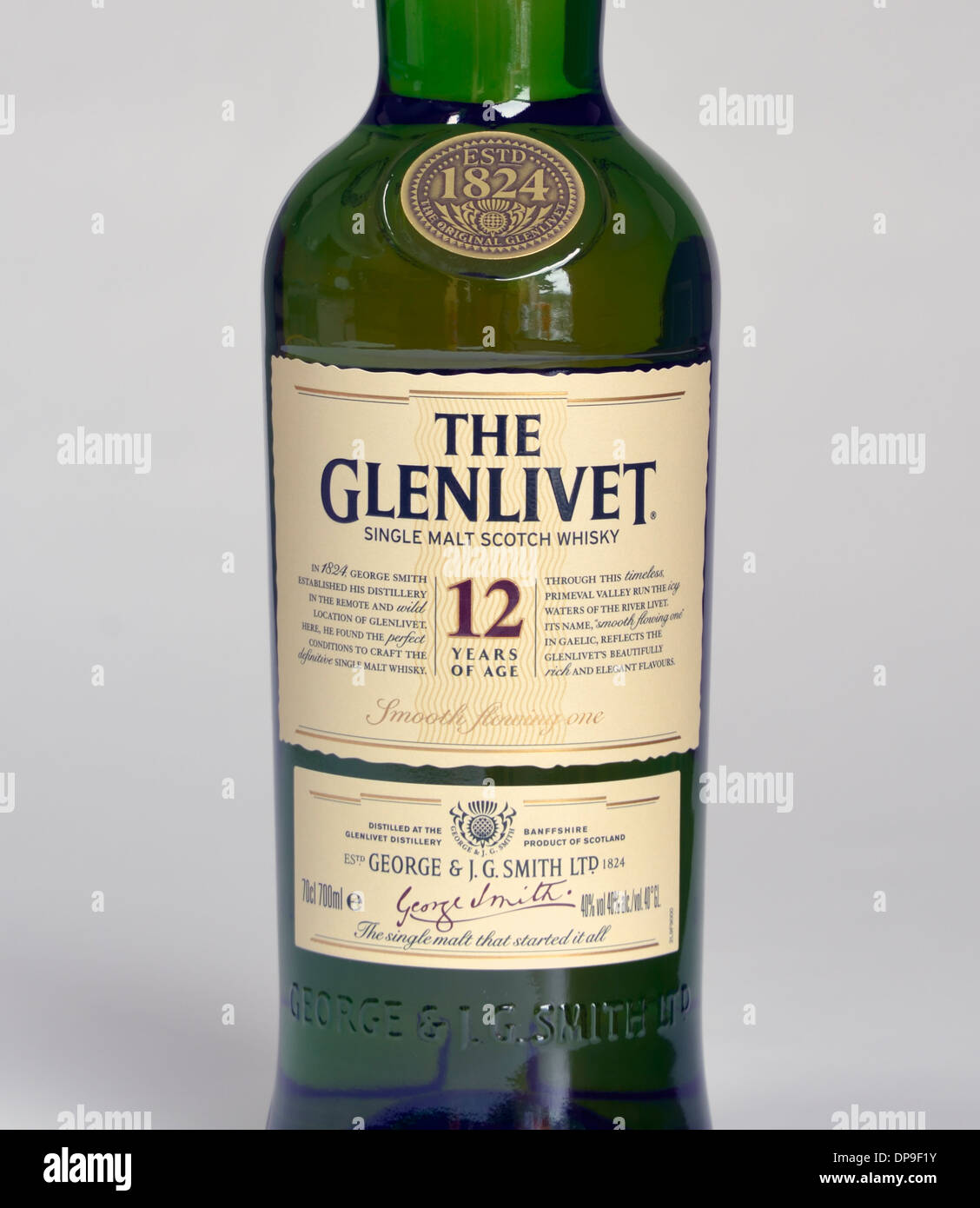 The Glenlivet Speyside whisky distillery.